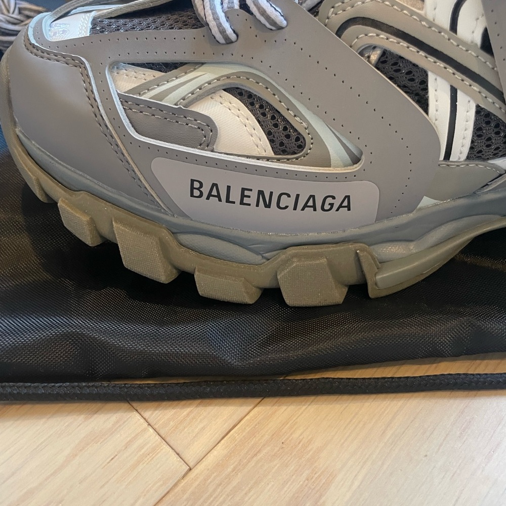 Balenciaga Gray and Brown Sneakers - Picture 3 of 8